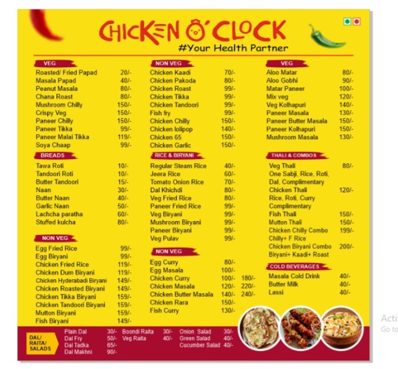 Chicken o'clock - Chicken o'clock, near Ring Road, Kushalpur, Changurabhata, Raipur, Chhattisgarh 492001, India
