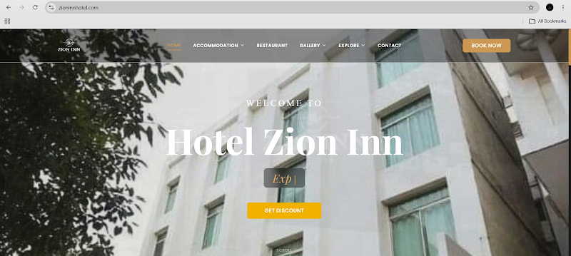 Hotel Zion Inn (होटल ज़ियॉन इन) - Hotel Zion Inn (होटल ज़ियॉन इन) Buddha Vihar Colony, S-20/53-12K, The Mall Rd, cantonment, Varanasi, Uttar Pradesh 221002, India