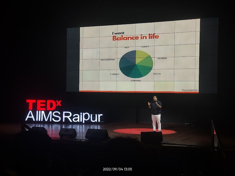 AIIMS Raipur Auditorium - AIIMS Raipur Auditorium, 7H5H+C4M, Great Eastern Rd, Near Maa Kali Mandir, AIIMS Campus, Tatibandh, Raipur, Chhattisgarh 492099, India