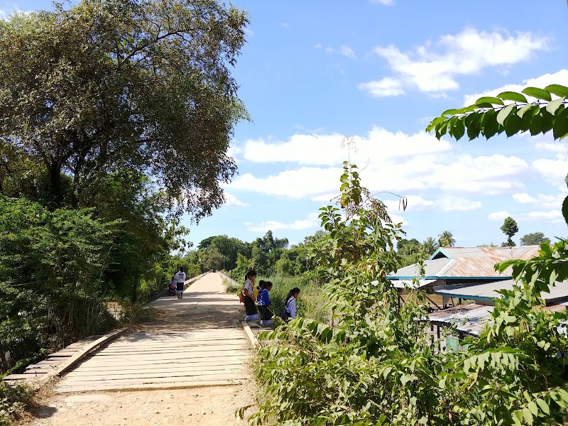 Historic Bridge Don Det - Don Khon - Historic Bridge Don Det - Don Khon, Mekong, XW7C+C8G, Khon Tai, Laos
