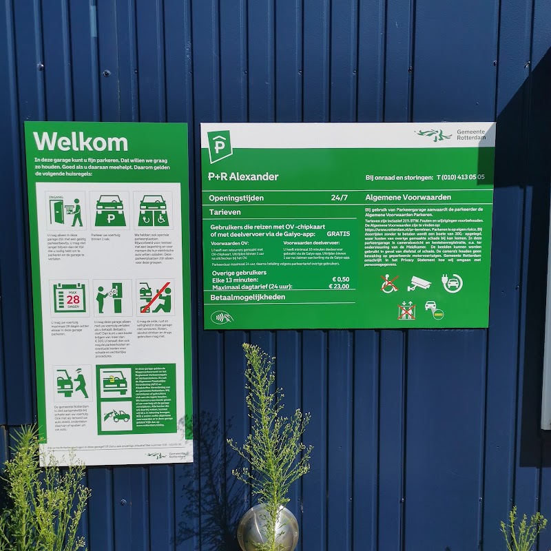 P+R Alexander - P+R Alexander, Prins Alexanderlaan 35, 3068 PN Rotterdam, Netherlands