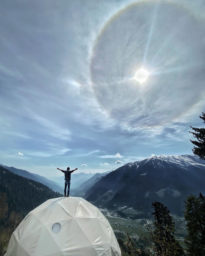 GlampEco Stays: India's First Unique Luxury Glamping Dome Stay in Sethan, Hamta Manali - GlampEco Stays: India's First Unique Luxury Glamping Dome Stay in Sethan, Hamta Manali Curve Number 32 & 33 , Hamta Village AD Hydro Project, Road, Prini, Manali, Himachal Pradesh 175143, India