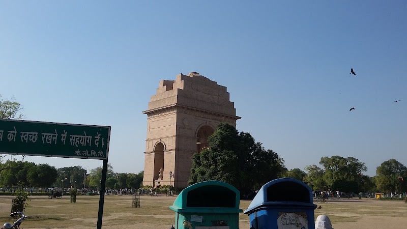 Lotus Temple Road - Lotus Temple Road, Lotus Temple Rd, Kalkaji, New Delhi, Delhi, India