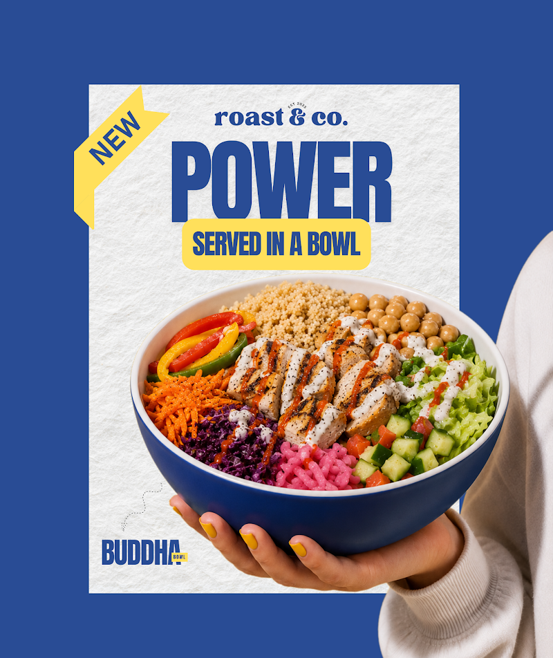 Roast and Co - Rotisserie, Salads and Smoothies - Roast and Co - Rotisserie, Salads and Smoothies R3, LG 09, M3M 65th Avenue, Sector 65, Gurugram, Haryana 122101, India