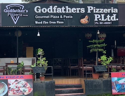 Godfathers Pizzeria - Godfathers Pizzeria, Lakeside Rd, Hallan Chowk 18th street, पोखरा 33700, Nepal