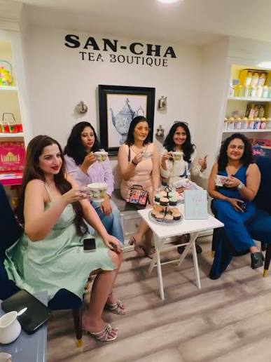 SANCHA Tea Boutique - SANCHA Tea Boutique 209, DLF Cross Point Market, DLF City, Hamilton Ct Rd, Sector 28, DLF Phase IV, Gurugram, Haryana 122009, India