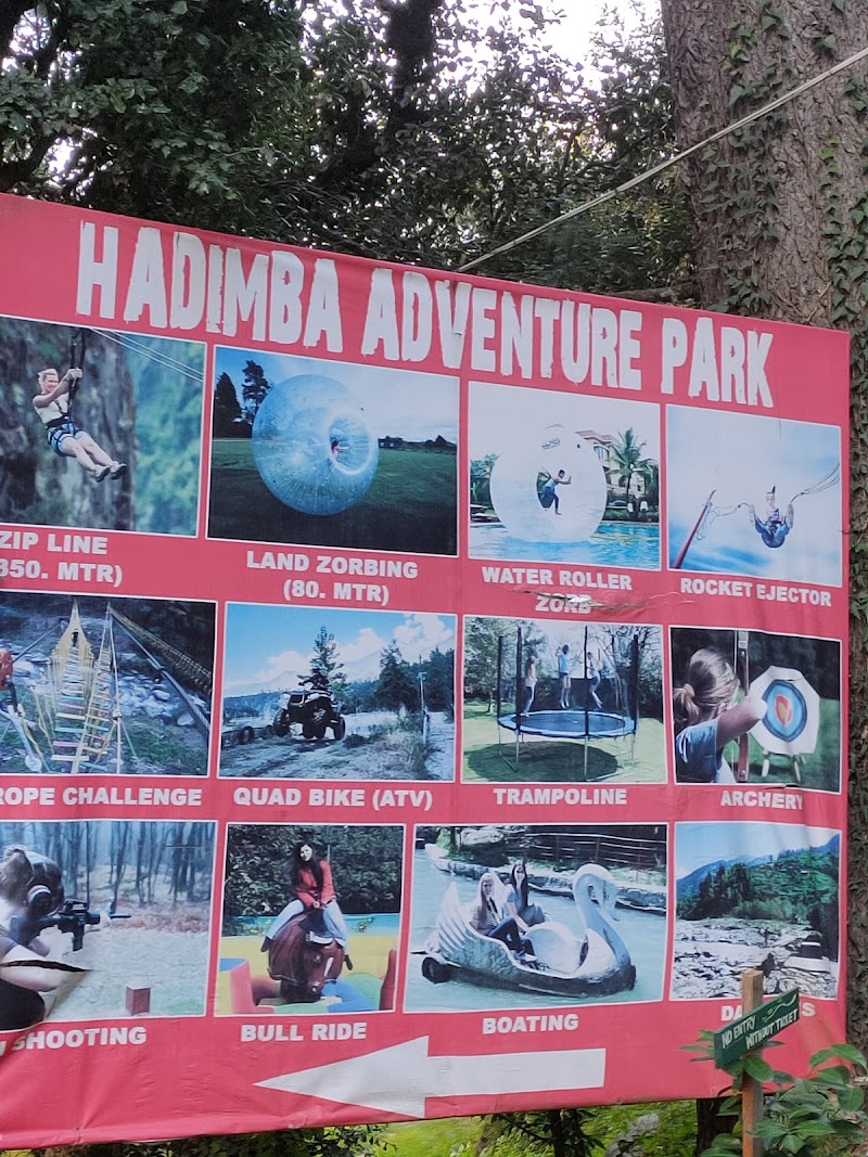 Hadimba Adventure Park - Hadimba Adventure Park 65WM+J86, Hadimba Temple Rd, near Hotel Broadways Inn, Siyal, Manali, Himachal Pradesh 175131, India