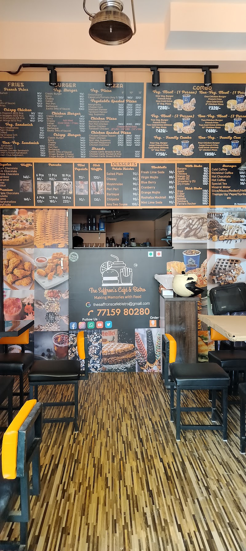The Saffron's Cafe & Bristo - The Saffron's Cafe & Bristo 12, Malad, Kurar Village, Shiv Colony, bharkur, Mumbai, Maharashtra 400097, India