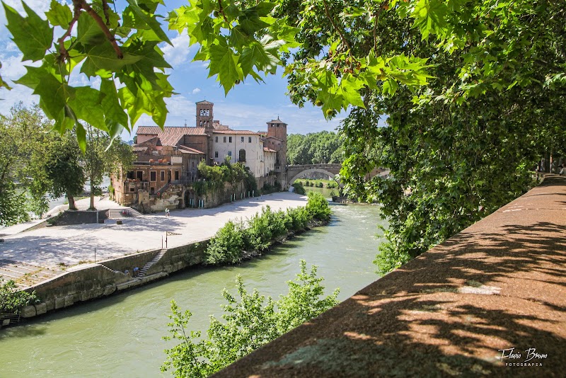 Tiber Island - Tiber Island, Rome, Metropolitan City of Rome Capital, Italy