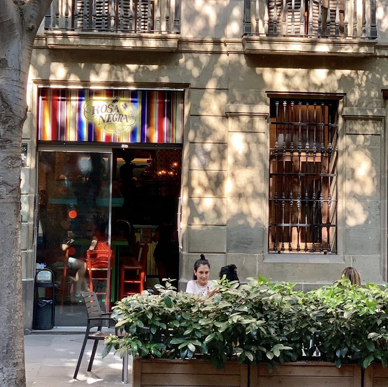 Rosa Negra (Raval) - Bar & Restaurante Mexicano - Rosa Negra (Raval) - Bar & Restaurante Mexicano Carrer dels Àngels, 6, Ciutat Vella, 08001 Barcelona, Spain
