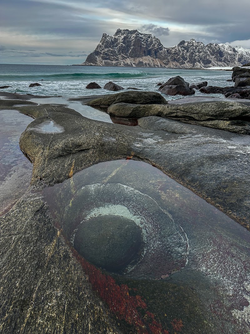 Uttakleiv White Sand Beach - Uttakleiv White Sand Beach Uttakleivveien, 8370 Leknes, Norway