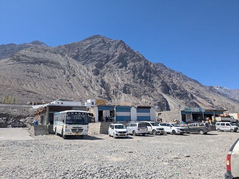 diskit bus stop - diskit bus stop, nubra, Nubra valley, near Cho cafe, Diskit, 194401