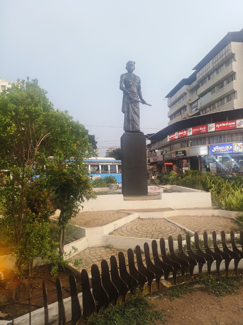 Statue of His Highness Sakthan Thampuran