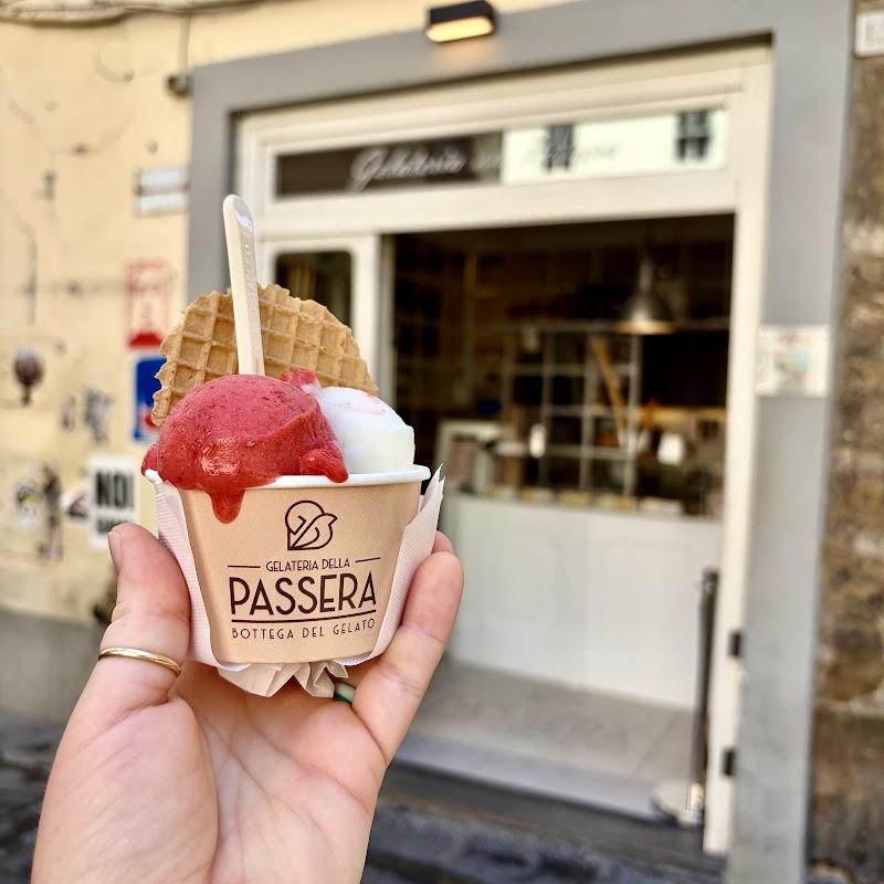 Gelateria Della Passera - Gelateria Della Passera, Via Toscanella, 15/red, 50125 Firenze FI, Italy