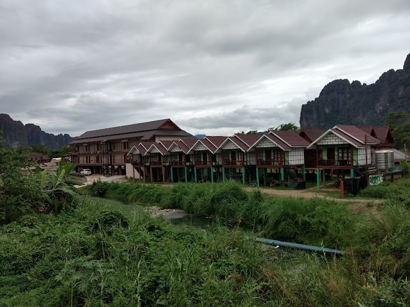MANY RIVERSIDE Guesthouse - MANY RIVERSIDE Guesthouse, Nam Song River, WCHW+3H2, Vang Vieng, Laos