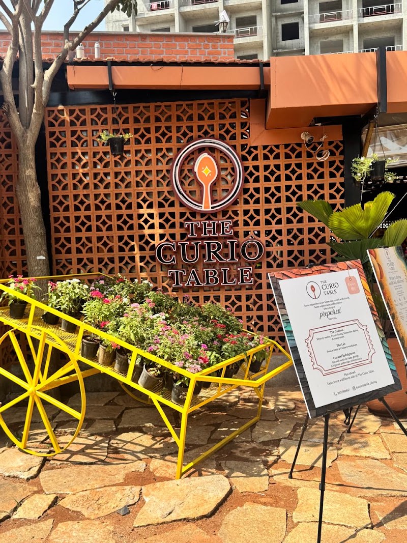 The Curio Table - The Curio Table CURIOUSCITY Science Center, Curiouscity Gully, Kachamaranahalli, Thigala Chowdadenahalli, Bengaluru, Karnataka 562125, India