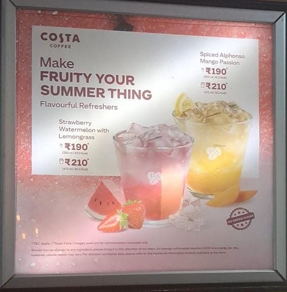 Costa Coffee - Costa Coffee, C3JC+FVJ, Sector 51, Bindapur, Gurugram, Haryana 122018, India