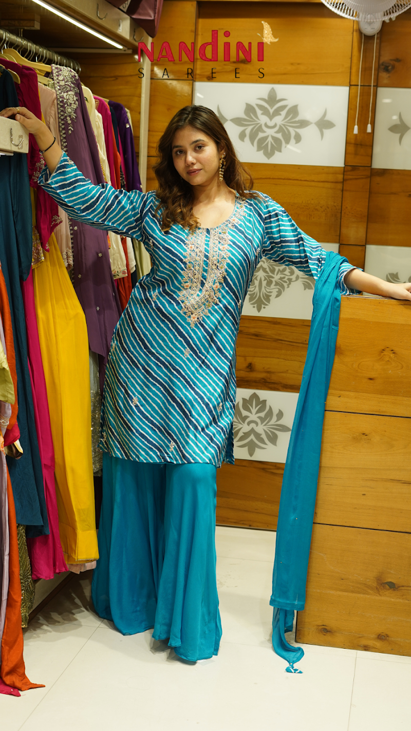 Nandini Sarees - Nandini Sarees Lal Ji Sand Ka Rasta, Chaura Rasta, Tripolia Bazar, Pink City, Jaipur, Jaipur Nagar Nigam Area, Rajasthan 302003, India