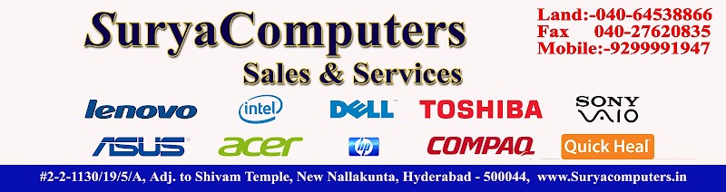 Surya Hard Drive Data Recovery (Desktop, Laptop, External, Seagate, WD My Book) SSD Data Recovery - Surya Hard Drive Data Recovery (Desktop, Laptop, External, Seagate, WD My Book) SSD Data Recovery, #2-2-1130/19/5/A, Adj Sivam Temple, APHB Colony, New Nallakunta, Hyderabad, Telangana 500044, India