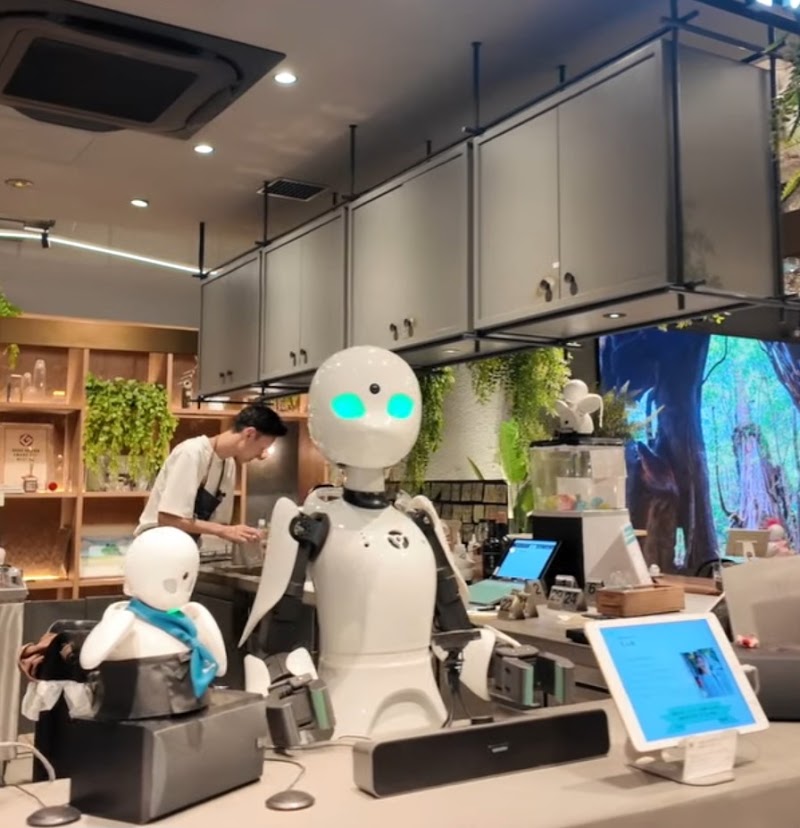 DAWN | Avatar Robot Cafe ver.β - DAWN | Avatar Robot Cafe ver.β Japan, 〒103-0023 Tokyo, Chuo City, Nihonbashihonchō, 3-chōme−8−３ １階