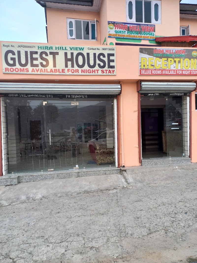 HIRA HILL VIEW GUEST HOUSE BHADERWAH - HIRA HILL VIEW GUEST HOUSE BHADERWAH, HIRA HILL VIEW GUEST HOUSE, opposite NEW BUS STAND, Bhaderwah, Forest Block, 182222