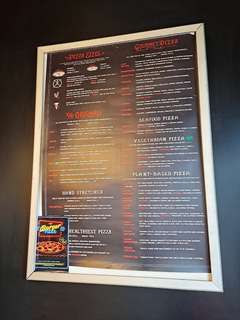 Hell Pizza Dunedin South - Hell Pizza Dunedin South 272 Andersons Bay Road, South Dunedin, Dunedin 9012, New Zealand
