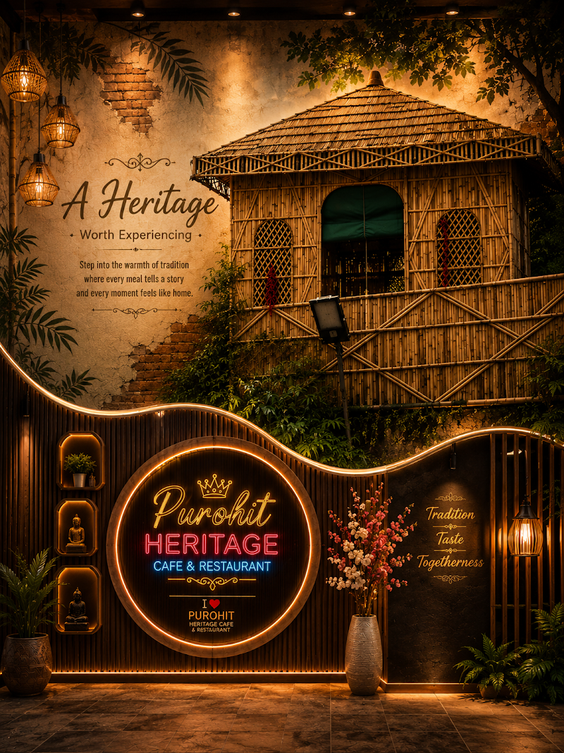 Purohit Heritage Cafe Restorent & Marwar Tea Point - Purohit Heritage Cafe Restorent & Marwar Tea Point Civil Lines Metro Station, Ajmer Rd, near Baba Ramdev Mandir, Madrampur, Civil Lines, Jaipur, Rajasthan 302006, India