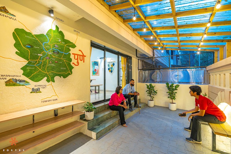 Zostel Pune (Viman Nagar) - Zostel Pune (Viman Nagar), Row House no. 5, West Ave, near Viman Nagar, Rajiv Nagar North, Mhada Colony, Viman Nagar, Pune, Maharashtra 411014, India