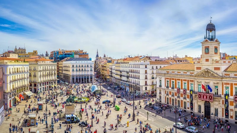 puerta del sol - puerta del sol, Gran Vía, Centro, 28013 Madrid, Spain