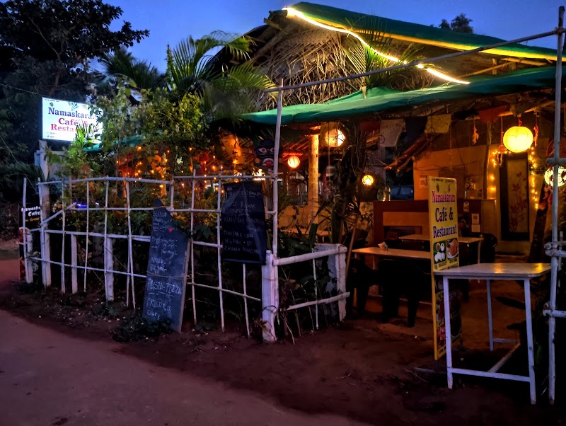 Namaskaram Cafe - Namaskaram Cafe 3, Kariyapa Katte, Middle Beach, Belehittal Rd, Gokarna, Karnataka 581326, India