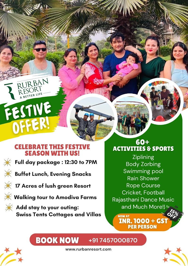 Rurban Resort - Rurban Resort Upper Canal Road, Gangnahar, Vill. Arifpur Badka, Muradnagar, Baraka Arifpur, Uttar Pradesh 201206, India