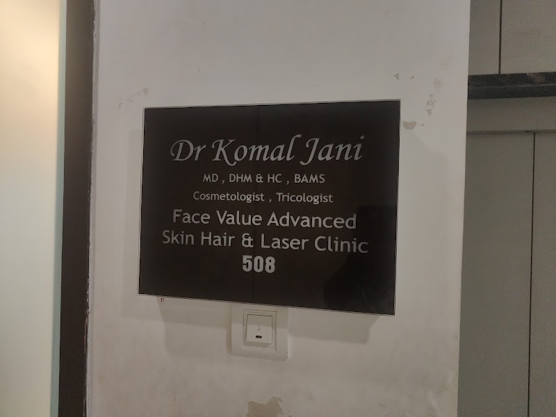Dr Komal Jani Face Value Skin Hair and Laser Clinic - Dr Komal Jani Face Value Skin Hair and Laser Clinic, 508 , Sapphire Business Annexe M G Road , near Rajawadi Signal, behind Sejal Jewellers, Raja Wadi, Maheshwar Nagar, Sindhu Wadi, Ghatkopar East, Mumbai, Maharashtra 400077, India