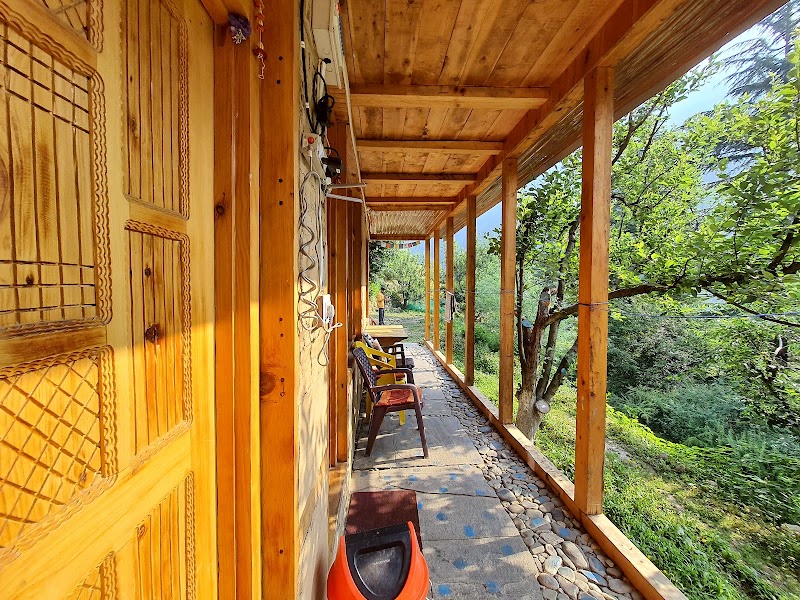Riverside Cottage Apple orchard