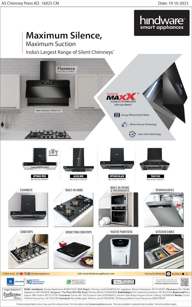 Hindware Smart Appliances - Hindware Smart Appliances, Shop No 36, SVDP Wholesale Market, beside Shankaracharya Mandir, Dumartara, Raipur, Chhattisgarh 492015, India