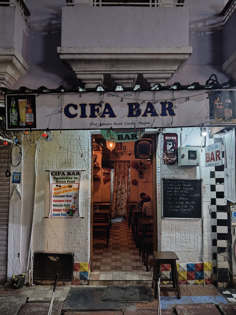 CIFA BAR - CIFA BAR House no . 185, Rua 31 de Janeiro, near Confeitaria 31 de janerio, Cortin, Altinho, Panaji, Goa 403001, India