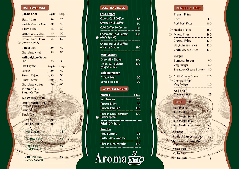 Aroma Chai & Snacks Cafe in Seawoods - Aroma Chai & Snacks Cafe in Seawoods Seawoods West, Kendriya Vihar, Sector 40, Nerul, Navi Mumbai, Maharashtra 400706, India