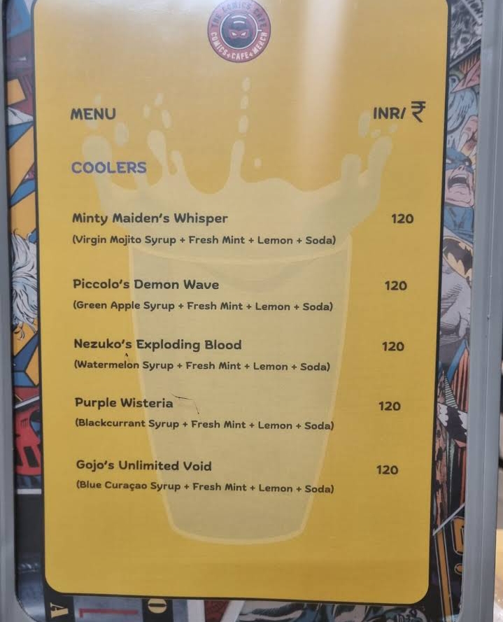 The Comics Cafe - The Comics Cafe 1075, 10th Main Rd, Eshwara Layout, Indiranagar, Bengaluru, Karnataka 560008, India