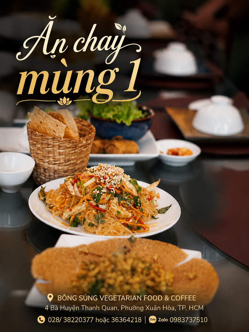 Bong Sung Vegetarian Restaurant - Bong Sung Vegetarian Restaurant 4 Bà Huyện Thanh Quan, Xuân Hòa, Hồ Chí Minh 700000, Vietnam
