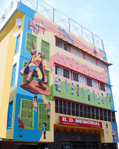 B.D.M. International School - B.D.M. International School, Post, Pratapgarh, Narendrapur, Kolkata, Rajpur Sonarpur, West Bengal 700103, India