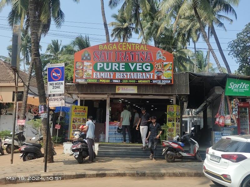 Baga Central Sai Ratna Pure Veg Restaurant - Baga Central Sai Ratna Pure Veg Restaurant Shop No 2, near SunCity, Saunta Vaddo, Calangute, Goa 403516, India