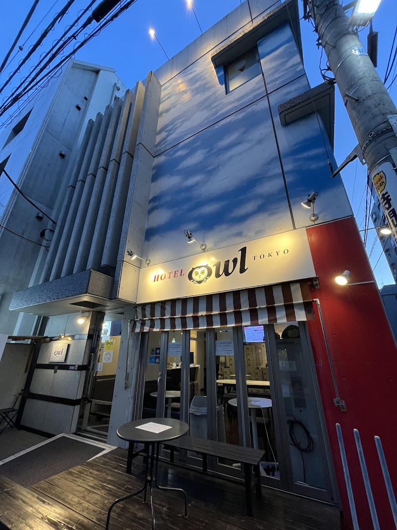 Hotel Owl Tokyo Nippori - Hotel Owl Tokyo Nippori 6-chōme-59-3 Higashinippori, Arakawa City, Tokyo 116-0014, Japan