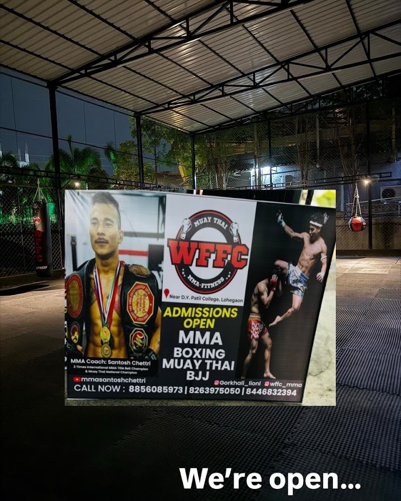 WFFC - MMA & Calisthenics Club - WFFC - MMA & Calisthenics Club WFFC MMA & Calisthenics Club, DY Patil University Rd, next to Terra Cotta Cafe, Lohegaon, Pune, Maharashtra 411047, India