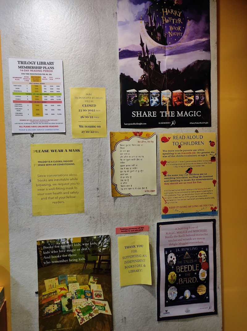 Trilogy Curated Bookshop and Library - Trilogy Curated Bookshop and Library 1 Carter Road, Chimbai, behind BMC Pump House, near Joggers Park, Koliwada, W, Bandra West, Mumbai, Maharashtra 400050, India