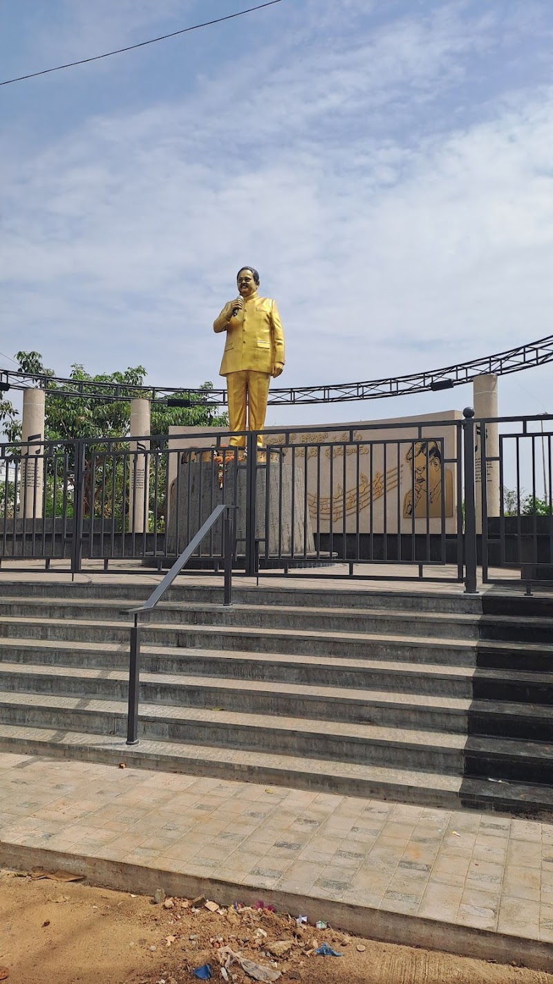 SPB Statue - SPB Statue SBP Statue, Annamayya Cir, CXHG+WG8, Mini Bypass Road, Magunta Layout, Nellore, Andhra Pradesh 524003, India