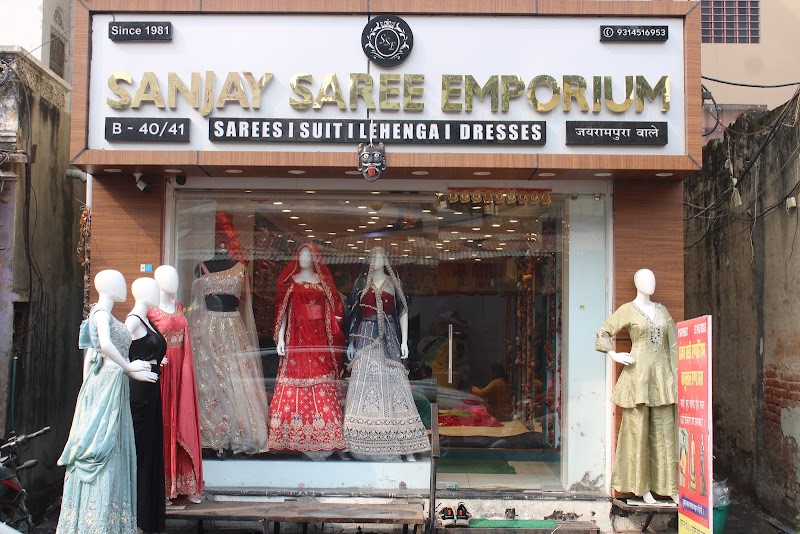 Sanjay Saree Emporium - Sanjay Saree Emporium 41, 1st crossing, B 40, Khanjane Walon ka Rasta, second crossing, Chandpole Bazar, Chandpole, Chandpol, Jaipur, Jaipur Nagar Nigam Area, Rajasthan 302001, India