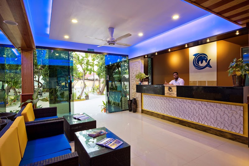 Arena Beach Hotel - Arena Beach Hotel WFRQ+GRW, Ziyaaraiy Magu Road, Maafushi 08090, Maldives