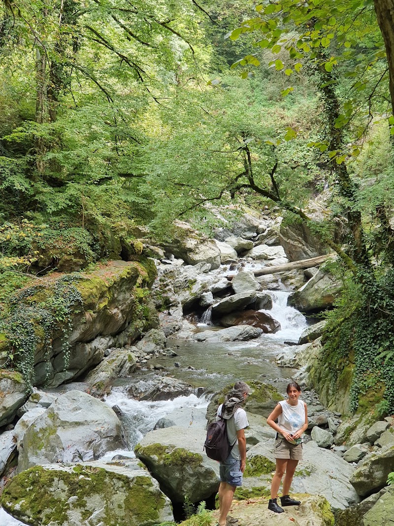 Ninoskhevi Waterfall - Ninoskhevi Waterfall, V7X8+5R4, Khizabavra, Georgia