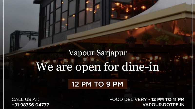 Vapour Brewpub and Diner - Vapour Brewpub and Diner 7th Bren Mercury, Sarjapur - Marathahalli Rd, Above Reliance Digital, Kaikondrahalli, Bengaluru, Karnataka 560035, India