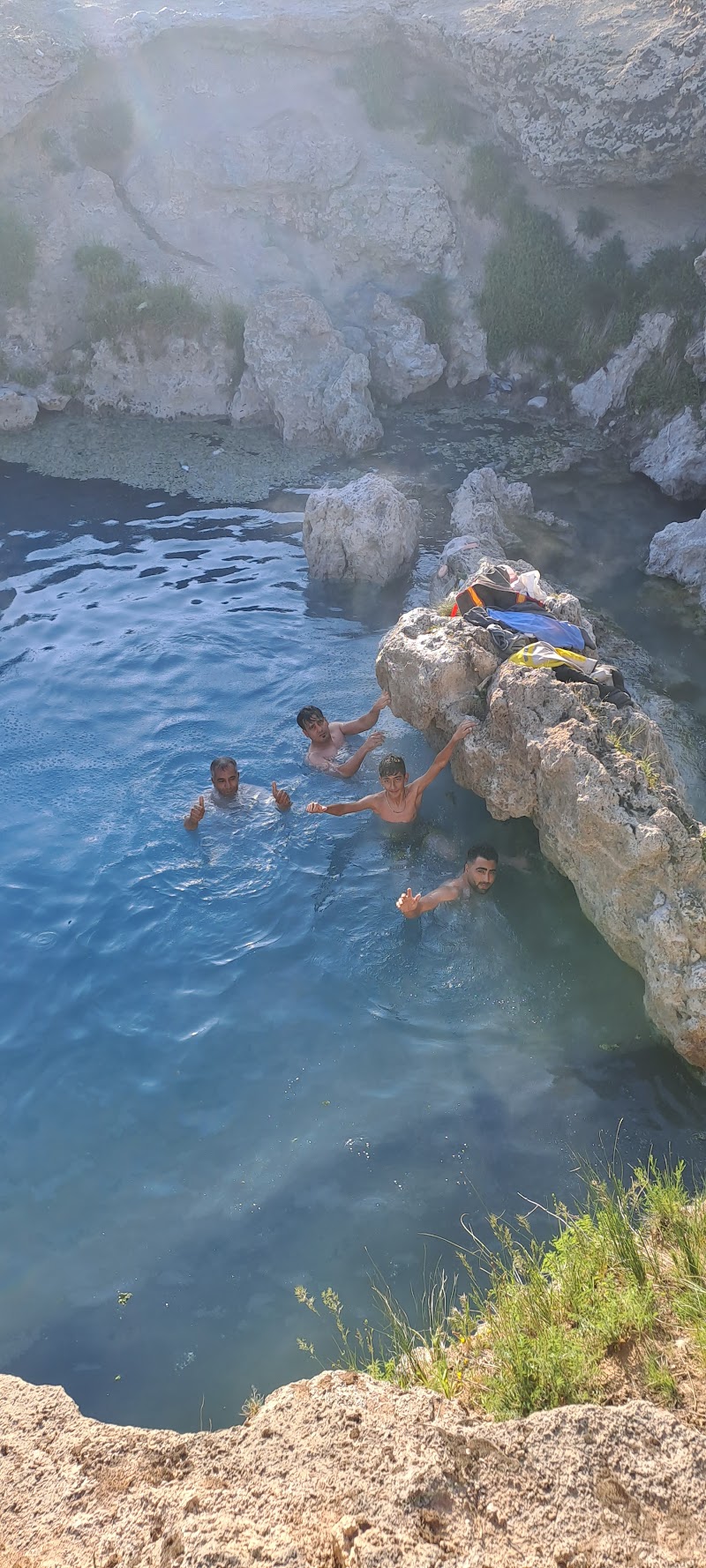 آبگرم آبی قینرجه - آبگرم آبی قینرجه, West Azerbaijan Province, Gheinarjah, Unnamed Road, P56X+C2H, Iran