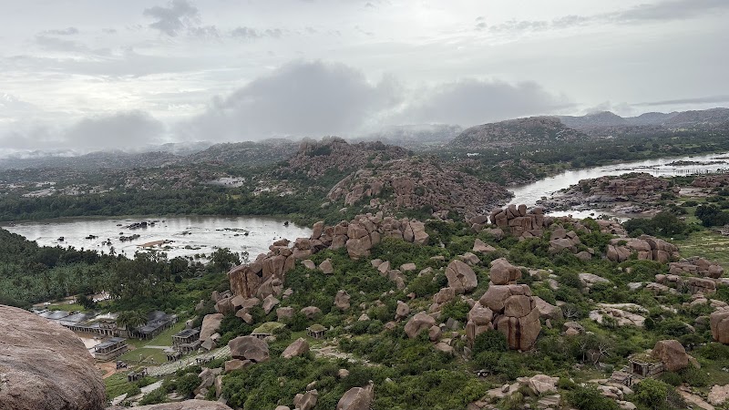 Sunrise Point Hampi - Sunrise Point Hampi, 8FJ9+J9W, Hampi Bazaar St, off Old, off the Big Monolithic Bull, Hampi, Nimbapura, Karnataka 583239, India